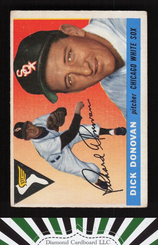 1955 Topps #146 Dick Donovan GD+ a, front