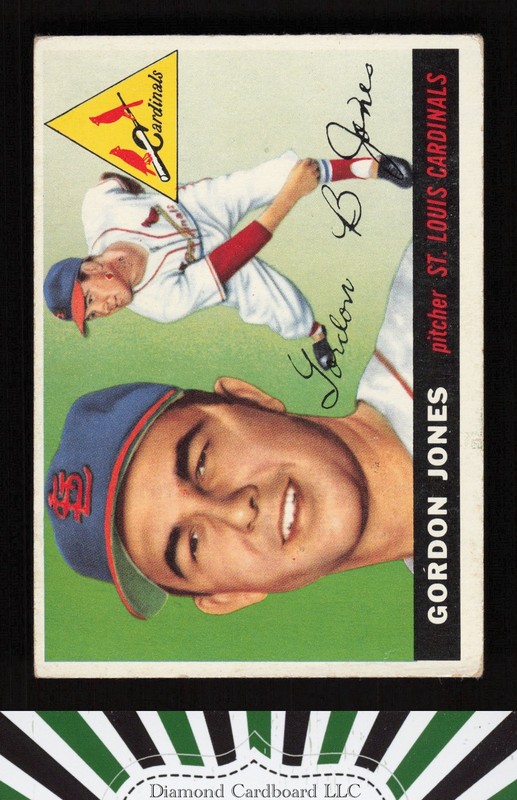 1955 Topps #78 Gordon Jones VG b, front