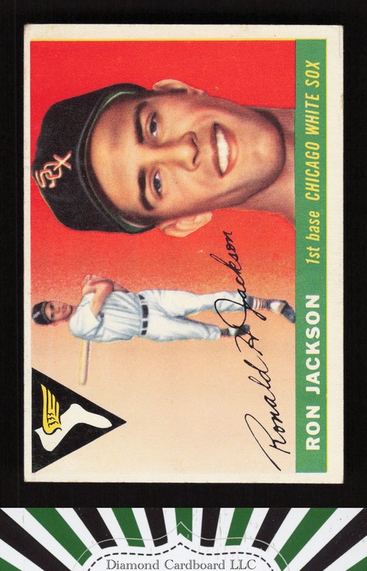 1955 Topps #66 Ron Jackson VGEX h, front