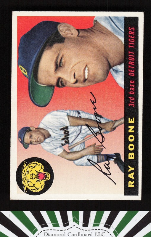 1955 Topps #65 Ray Boone EX j, front