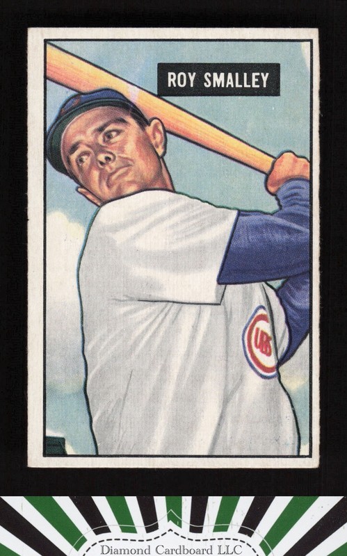 1951 Bowman #44 Roy Smalley EX, front