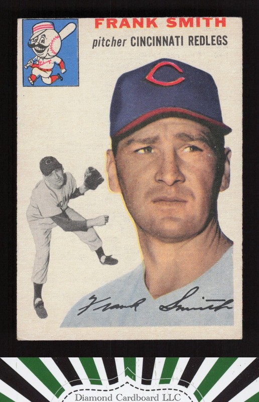 1954 Topps #71 Frank Smith VGEX g, front