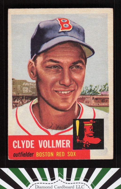 1953 Topps #32 Clyde Vollmer VGEX e, front
