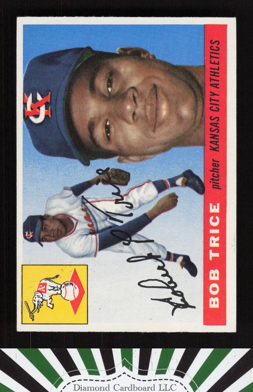 1955 Topps #132 Bob Trice EXMT k, front