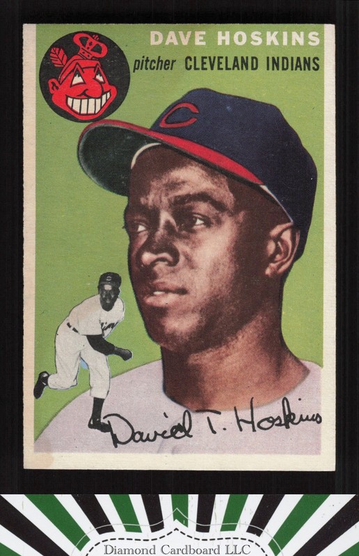 1954 Topps #81 Dave Hoskins NMMT (ST) k, front