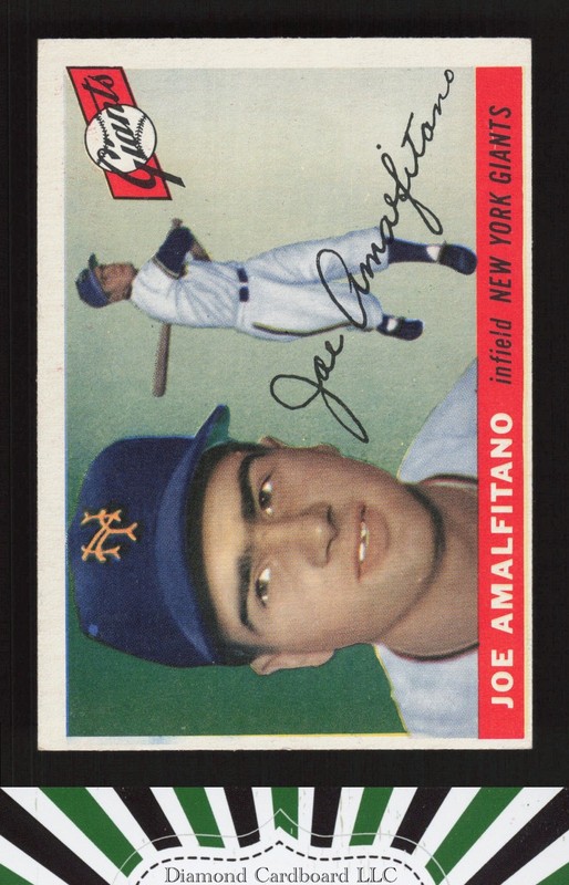 1955 Topps #144 Joe Amalfitano VGEX+ i, front