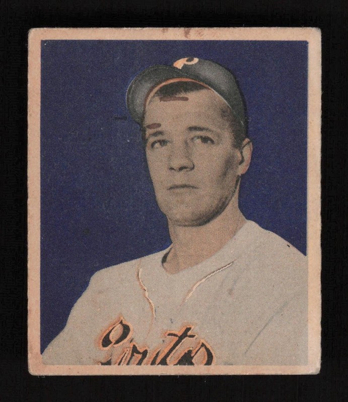 1949 Bowman #13 Bob Chesnes GD, front