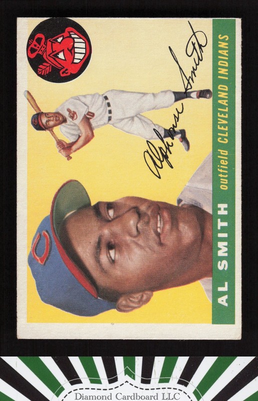 1955 Topps #197 Al Smith VGEX i, front