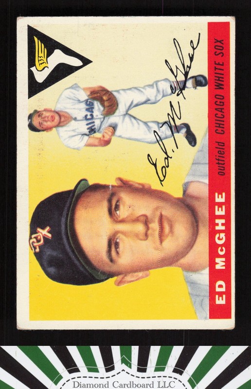 1955 Topps #32 Ed McGhee VG t, front