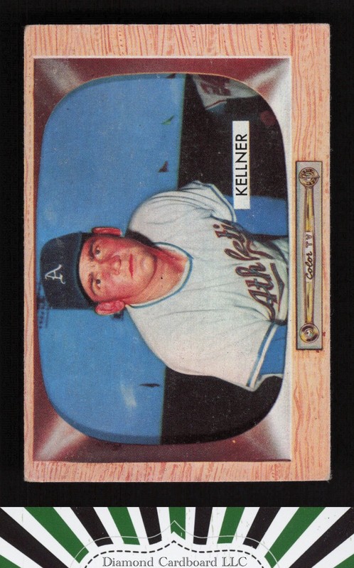 1955 Bowman #53 Alex Kellner VG, front