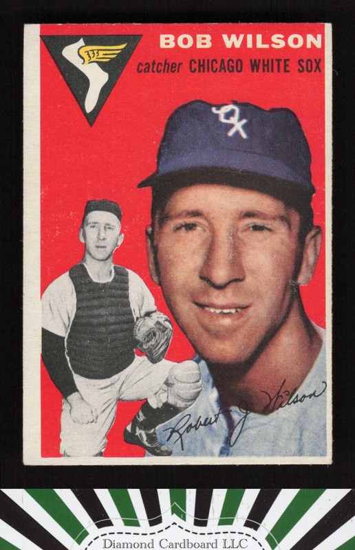 1954 Topps #58 Bob Wilson VGEX j, front