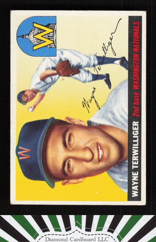 1955 Topps #34 Wayne Terwilliger VGEX+ k, front