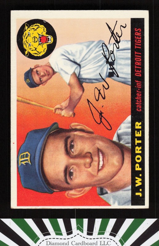1955 Topps #49 J.W. Porter VGEX n, front