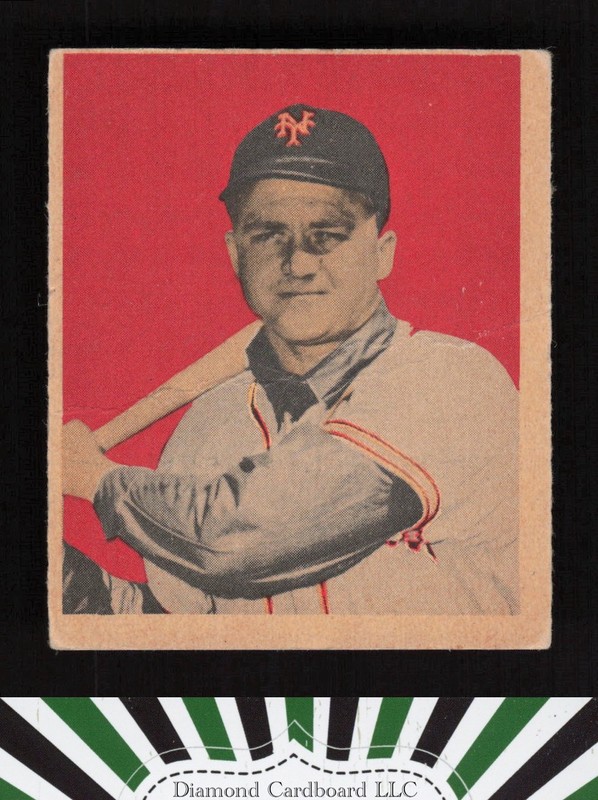 1949 Bowman #48 Willard Marshall FR d, front