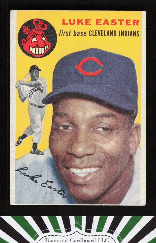 1954 Topps #23 Luke Easter VGEX f, front