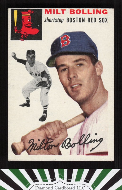 1954 Topps #82 Milt Bolling VGEX h, front