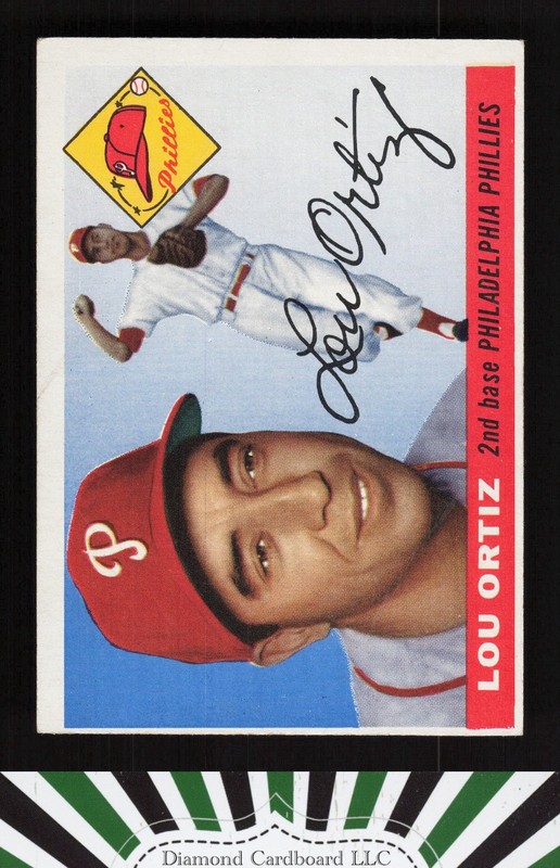 1955 Topps #114 Lou Ortiz VGEX f, front