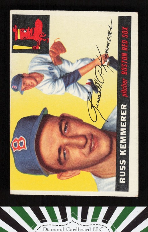 1955 Topps #18 Russ Kemmerer VGEX (MC) b, front