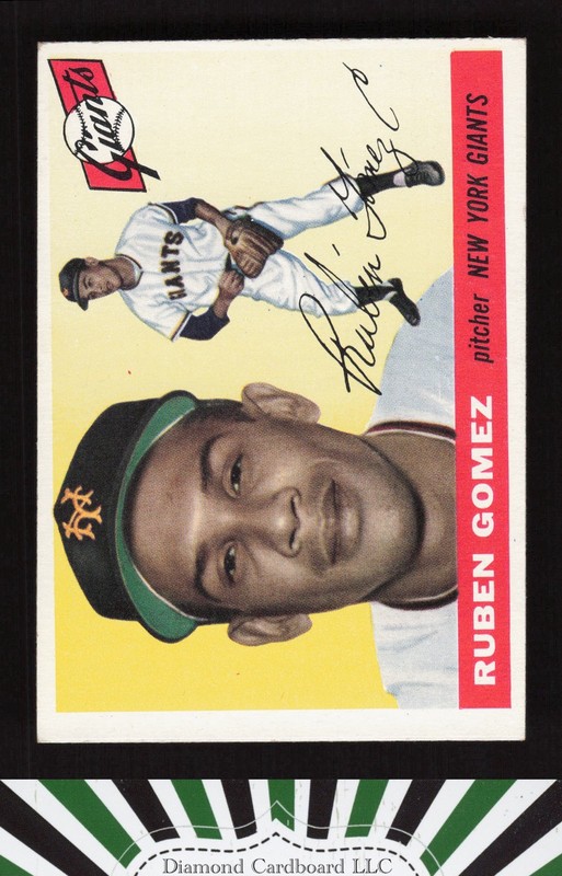 1955 Topps #71 Ruben Gomez VGEX+ l, front