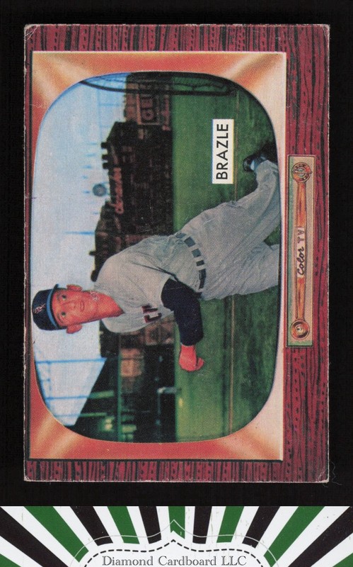 1955 Bowman #230 Al Brazle VG, front