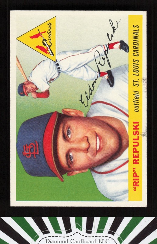 1955 Topps #55 Rip Repulski VGEX [CENTERED] c, front