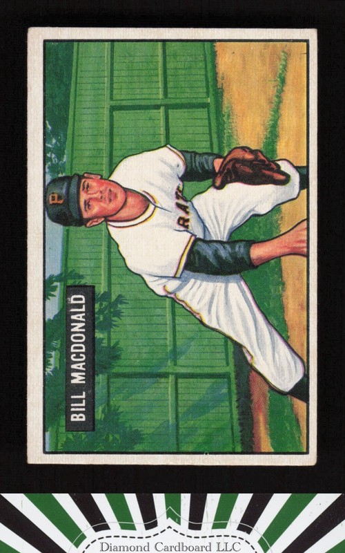 1951 Bowman #239 Bill Macdonald VGEX+, front