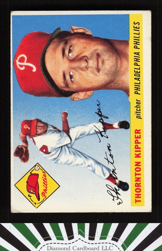 1955 Topps #62 Thornton Kipper GD a, front