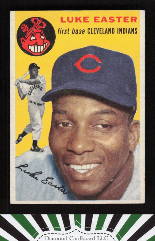 1954 Topps #23 Luke Easter EX a, front