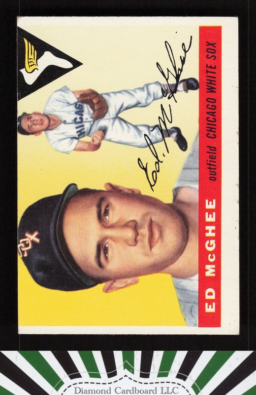 1955 Topps #32 Ed McGhee VG (MC) h, front